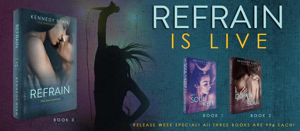 Refrain by Kennedy Ryan Release Blitz + #Giveaway